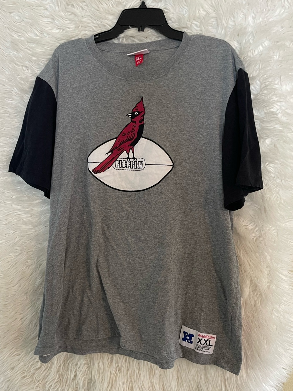 Arizona Cardinals Mitchell & Ness Men’s Short Sleeve T-Shirt. 2XL